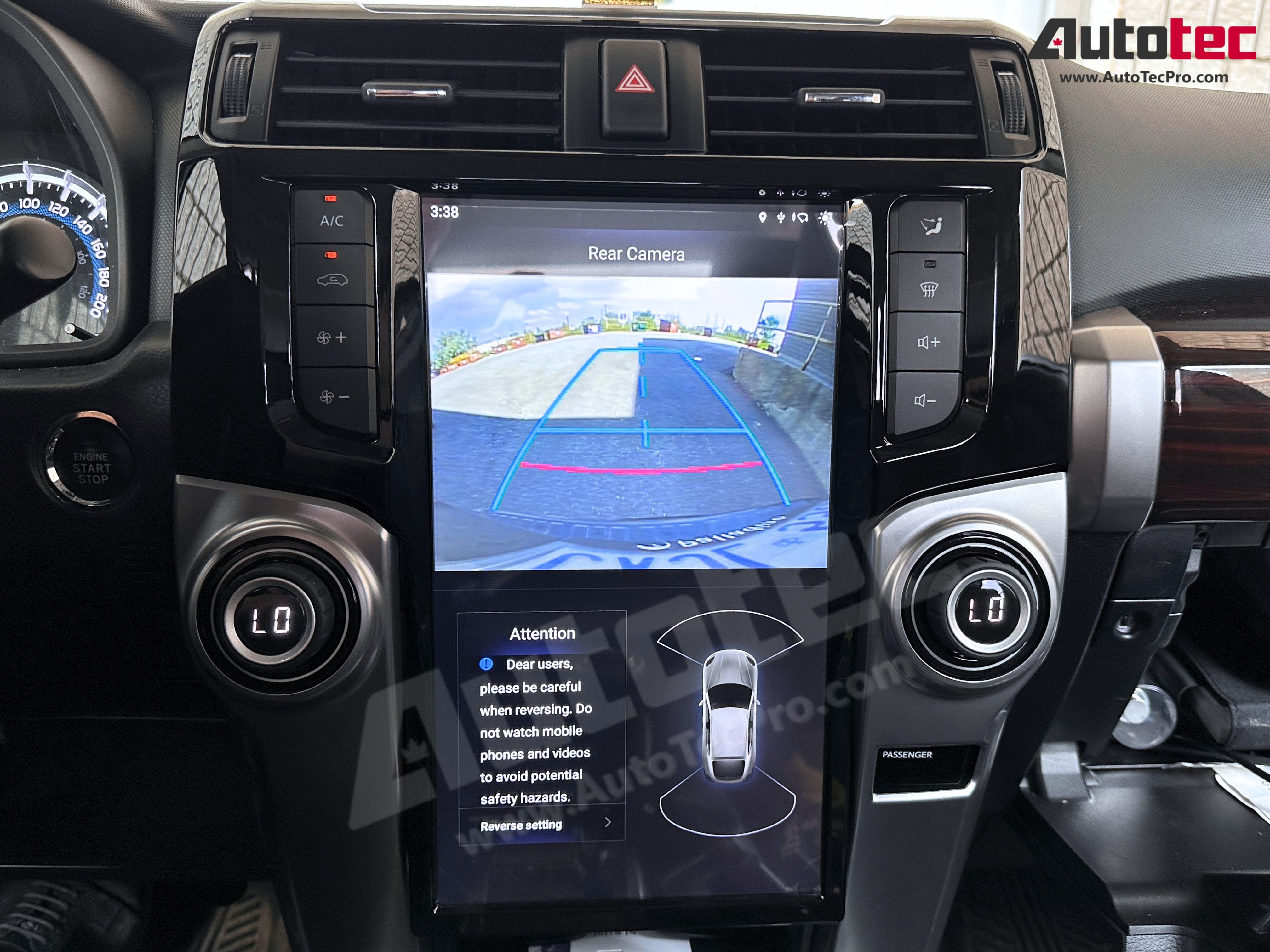 Toyota 4Runner (2009 – 2019) 13.6″ IPS HD Touch-Screen Navigation & Infotainment System | Android 13 | GPS | BT | Wifi | CarPlay