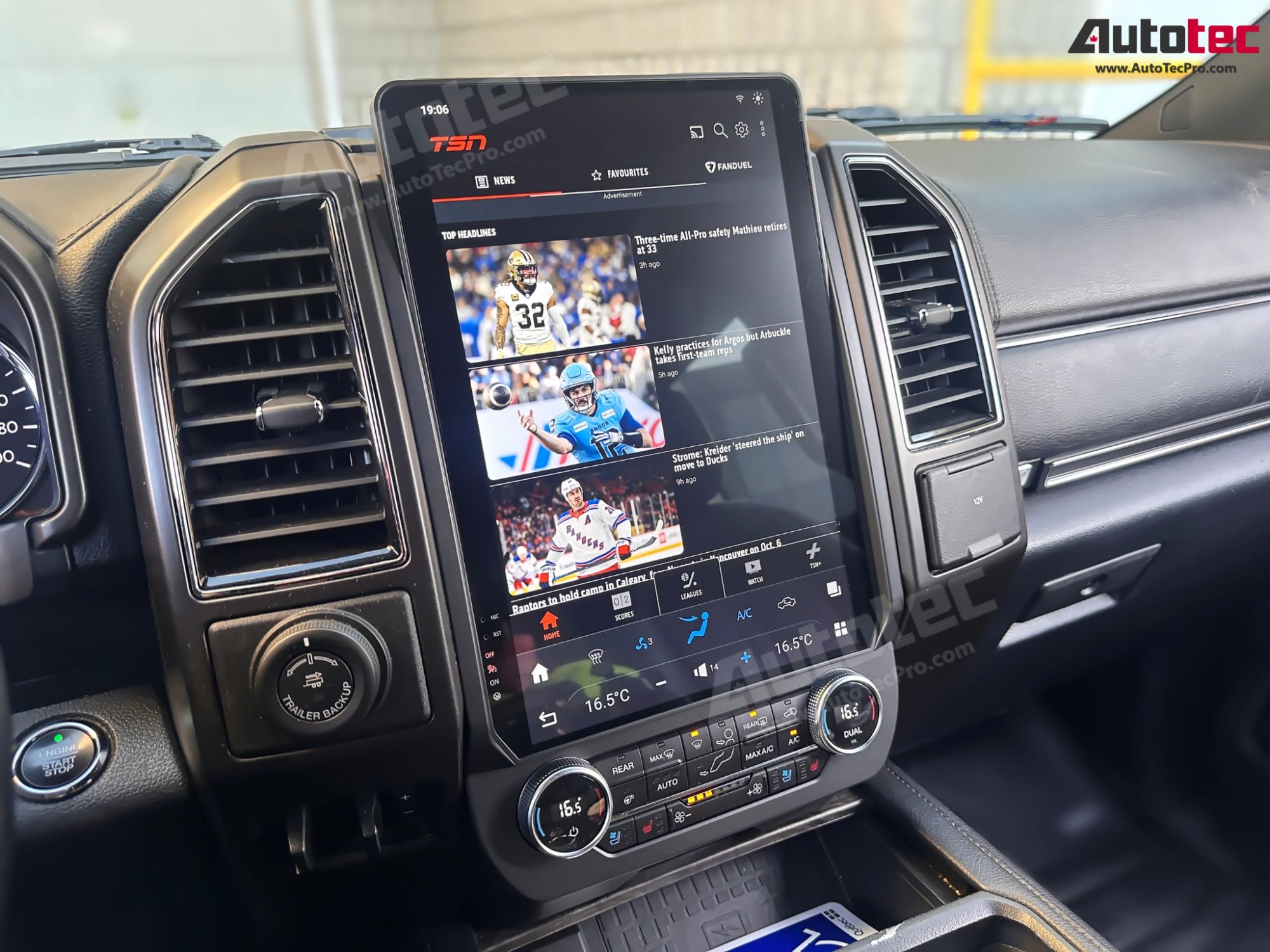 Ford Expedition (2018 – 2021) 14.4″ IPS QHD 2K Touch-Screen Navigation & Infotainment System | Android 13 | GPS | BT | Wifi | CarPlay | SYNC | 4G LTE