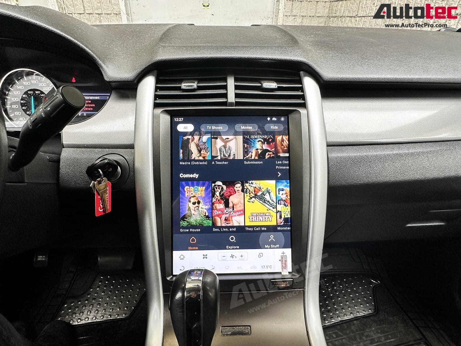 Ford Edge (2011 – 2014) 12.1″ IPS HD Touch-Screen Android Navigation System | Android 11 | GPS | BT | WiFi | Camera | CarPlay | Android Auto | 4G LTE