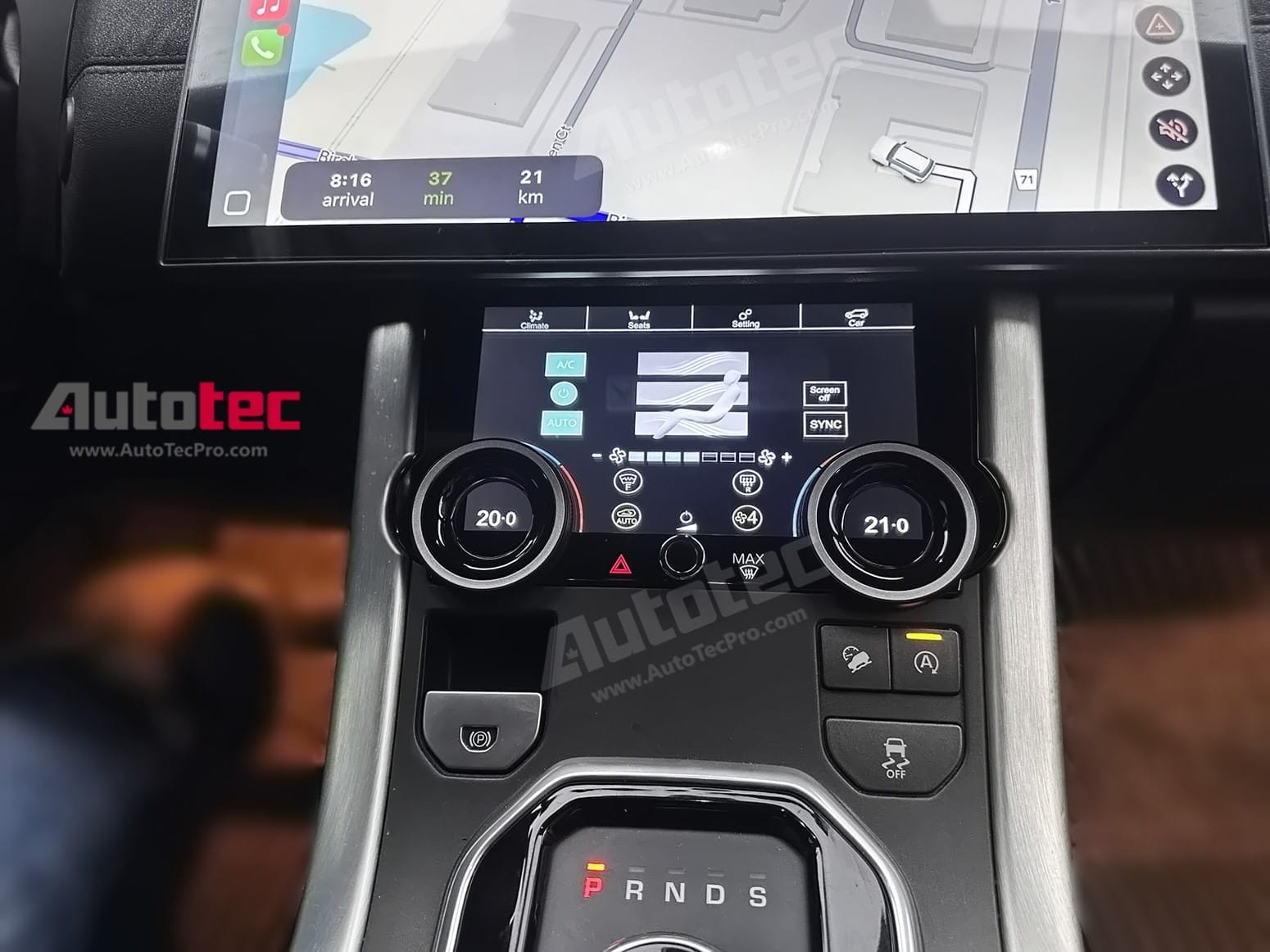 Range Rover Vogue | Sport | Evoque (2013-2018) OEM FIT 10.1″ LCD Touch-Screen Digital A/C Climate Control